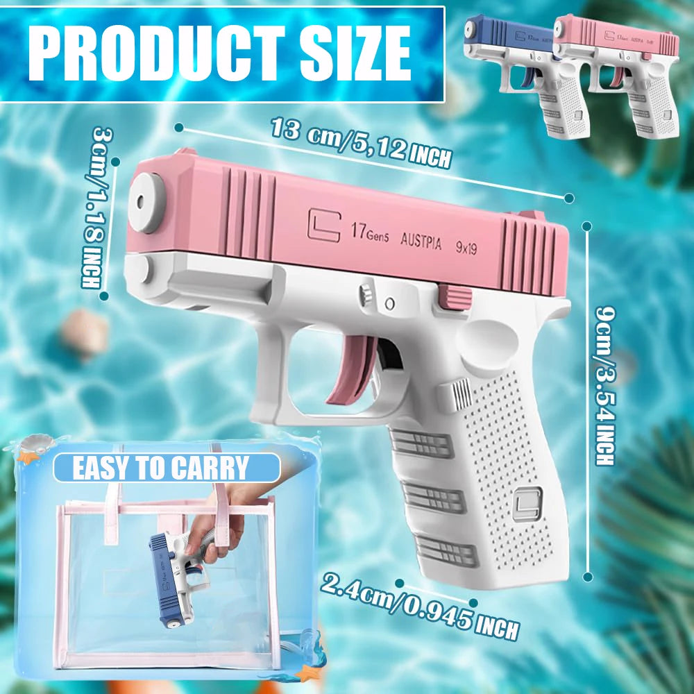 The realistic water gun