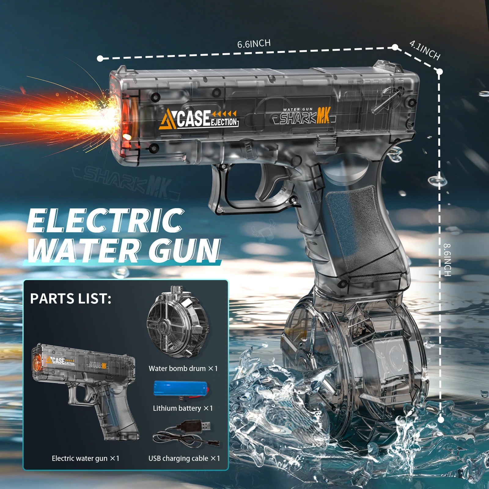 The Electric Burst Water Gun