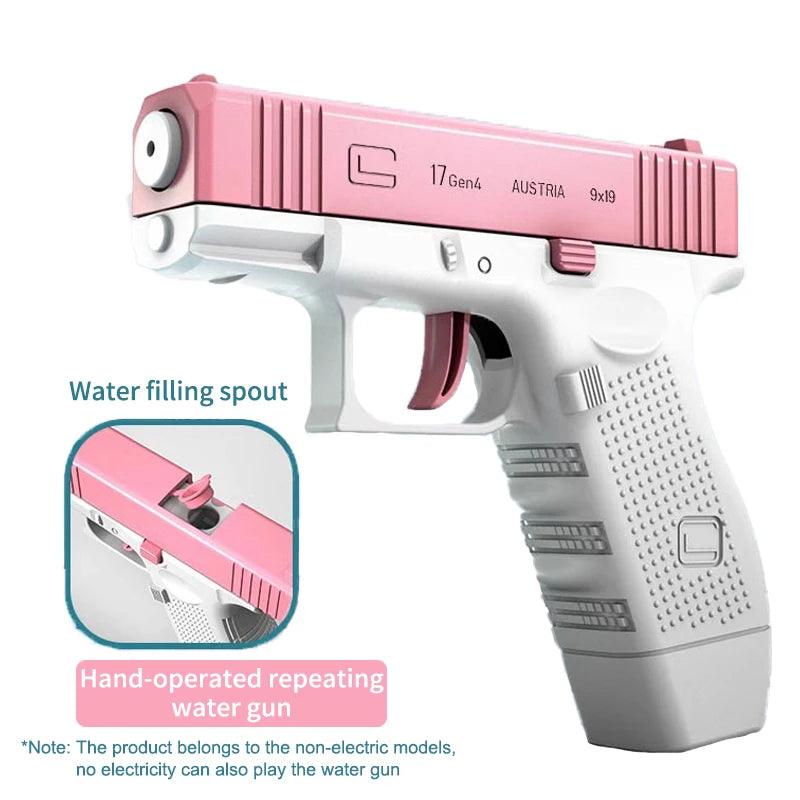 The realistic water gun