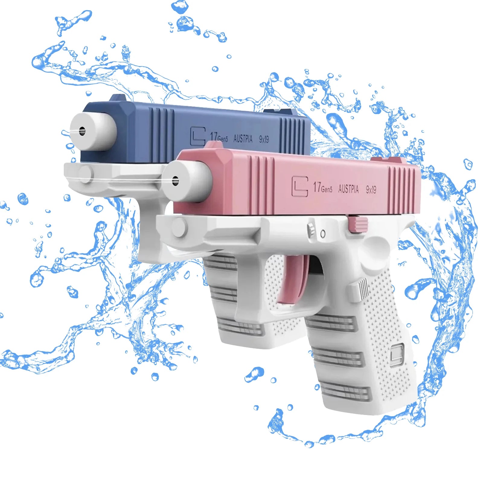 The realistic water gun