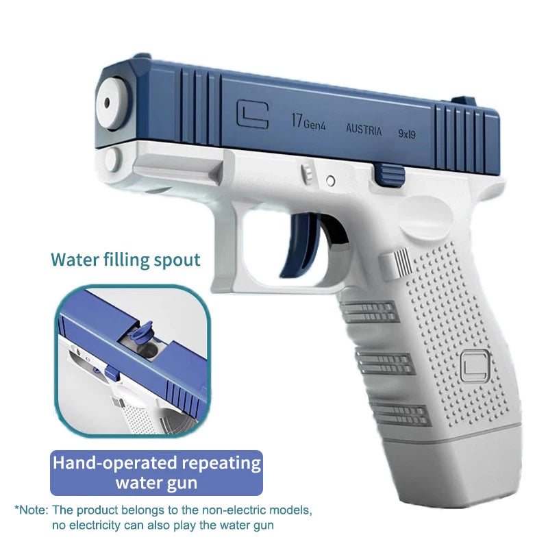 The realistic water gun