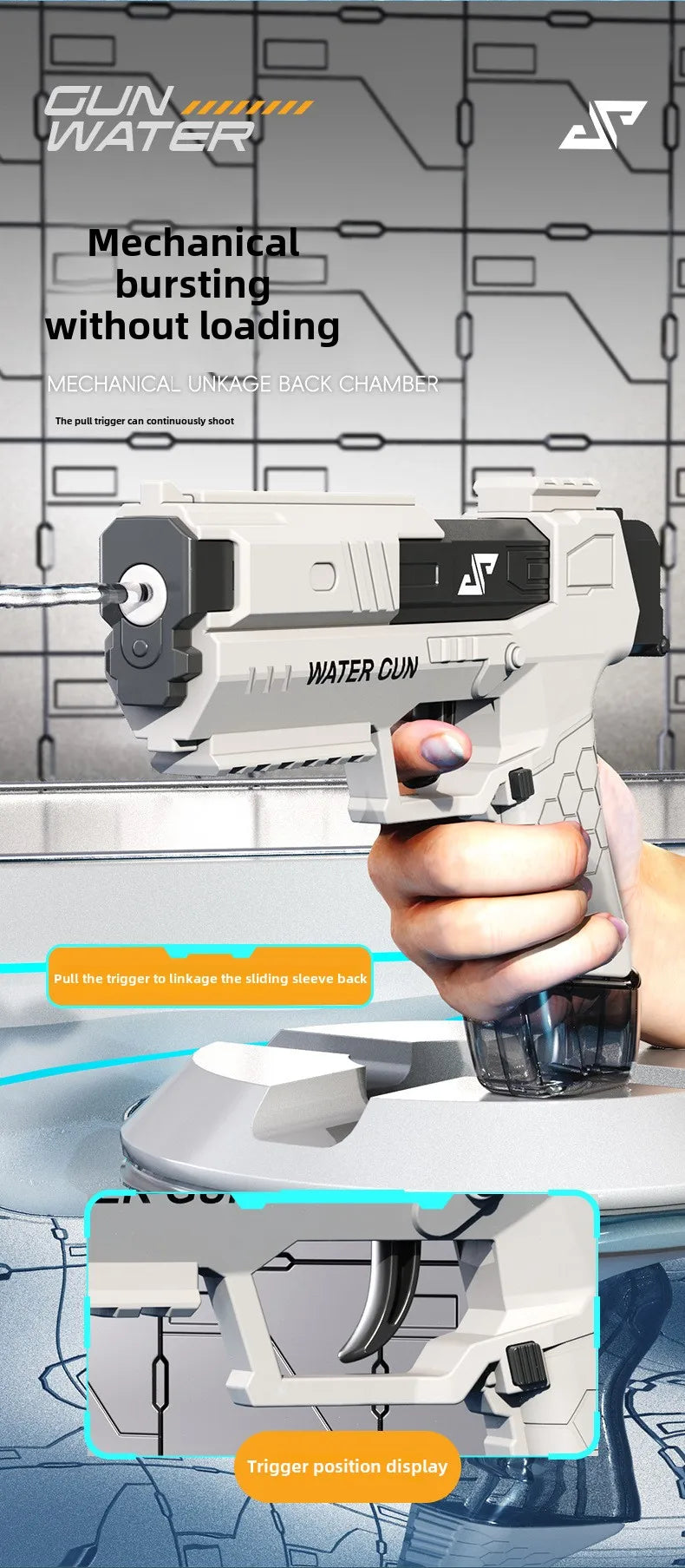 The Compact Electric Water Gun