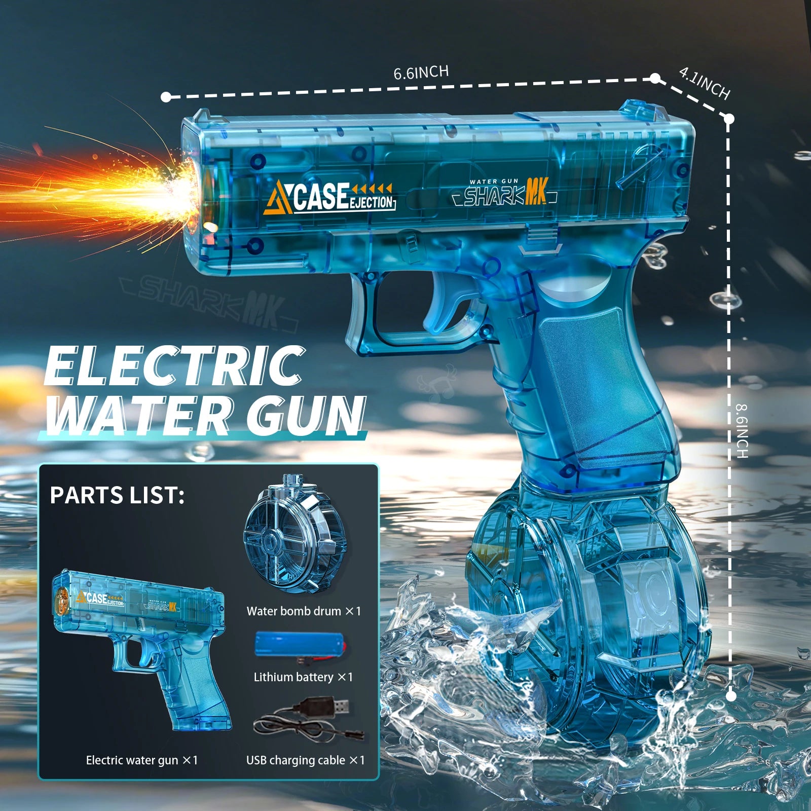 The Electric Burst Water Gun