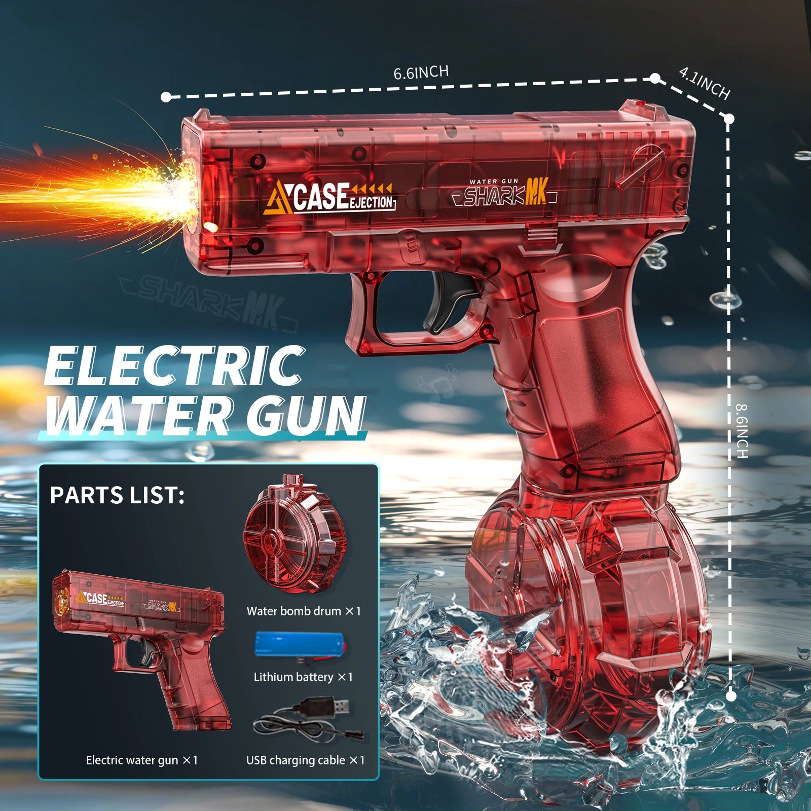 The Electric Burst Water Gun